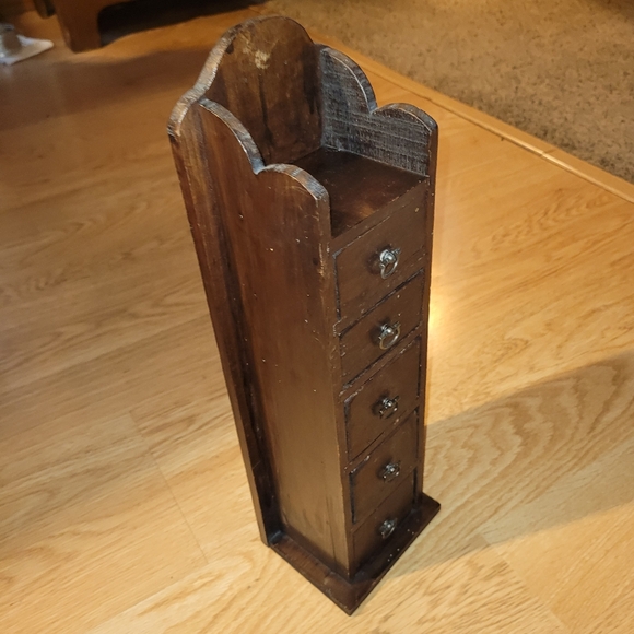 Vinage Wooden Apothecary - Picture 7 of 8